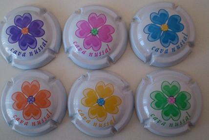 NUSSAL JUEGO 6 PLACAS V. 19337 A 19342