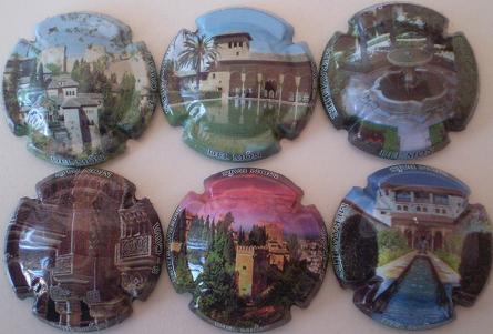 MON PAIS JUEGO 6 PLACAS V. 12994 A 12999