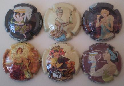 MON PAIS JUEGO 6 PLACAS V. 15254 A 15259
