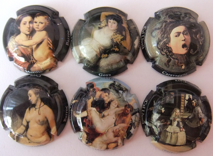 CAL LLUSIA JUEGO 6 PLACAS X. 65295-294-293-715-716-718 (BARROC)