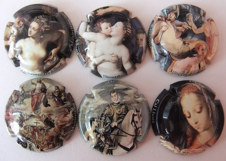 CAL LLUSIA JUEGO 6 PLACAS X. 64724-5-6-65013-16-17 (MANIERISME)