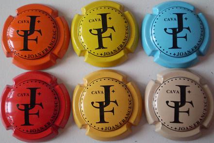 JOAN FRANCESC JUEGO 6 PLACAS V. 7015-16-17-18-16-7057