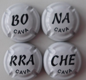 BONARRACHE JUEGO 4 PLACAS V. 16605 A 16608