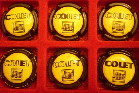 J. COLET JUEGO 6 PLACAS V. 15758 A 15763