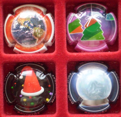 RAVENTOS MONTSERRAT JUEGO 4 PLACAS NAVIDAD V. 20666 A 20669