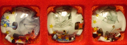 MONT CARMANY JUEGO 3 PLACAS V. 21907-8-9 (CAMPEONES FORMULA 1