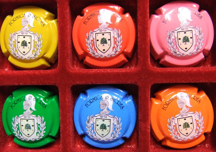 FORMIGA & SICRES JUEGO 6 PLACAS V. 13844 a 13849