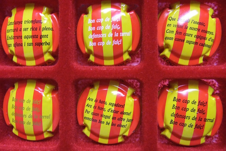 ROCABRUNA JUEGO 6 PLACAS V. 14096 A 14101