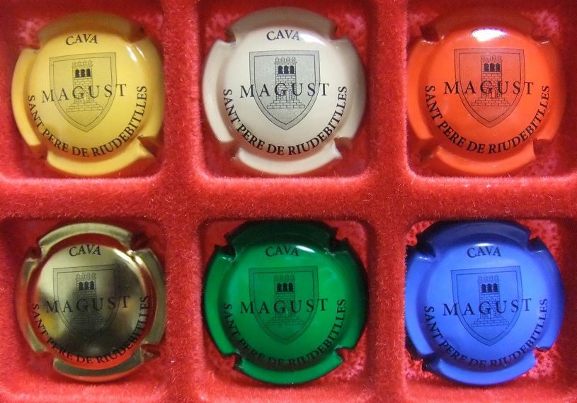MAGUST JUEGO 6 PLACAS V. 18633 A 18638