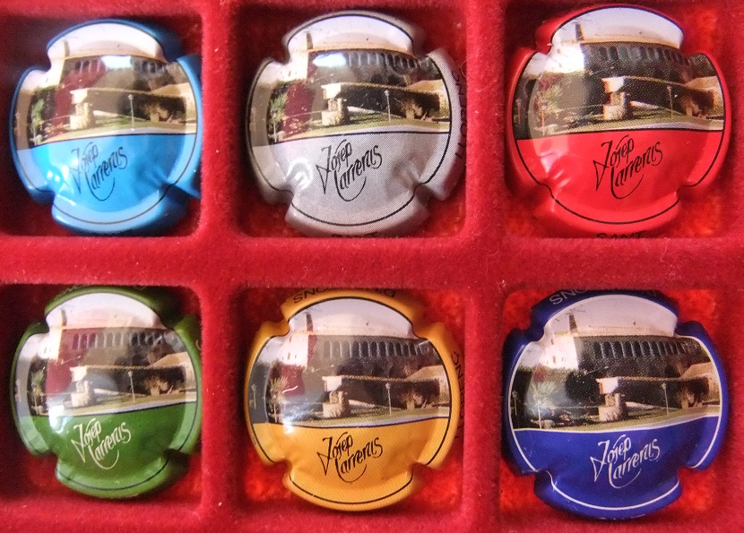 JOSEP CARRERAS JUEGO 6 PLACAS V. 4590 A 4595