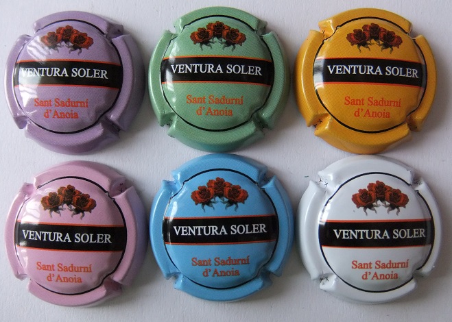 VENTURA SOLER JUEGO 6 PLACAS V. 22471 A 22476