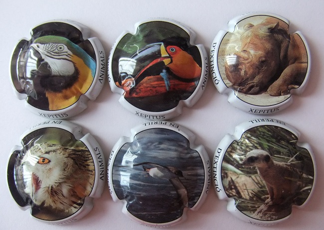 XEPITUS JUEGO 6 PLACAS V. 14230 A 14235