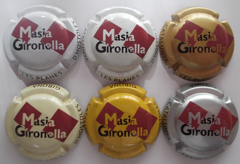 MASIA GIRONELLA JUEGO 6 PLACAS V. 1908-9-20, 2054-5-6