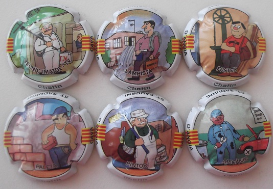 CHATIN JUEGO 6 PLACAS V. 12216 A 12221