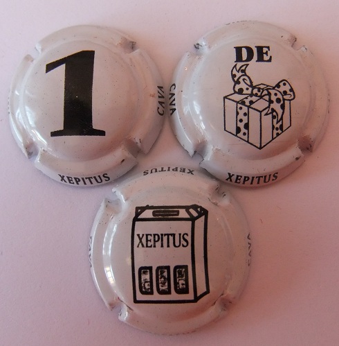 XEPITUS JUEGO 3 PLACAS V. 12467-8-9 / x. 36480-308-310