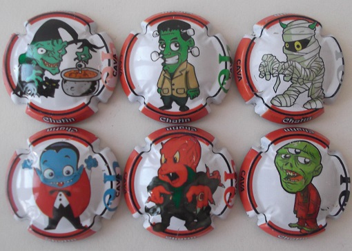 CHATIN JUEGO 6 PLACAS V. 21268 A 21273
