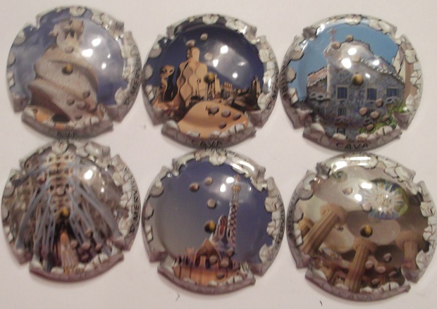 MERVILLA JUEGO 6 PLACAS V. 23895 A 23900 (BARCELONA)