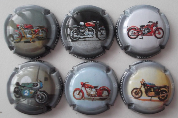 MONT CARMANY JUEGO 6 PLACAS V. 25663 A 25668 (CLASICAS ITALIANAS)