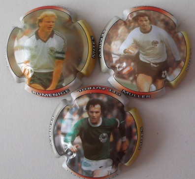 LEMBEY JUEGO 3 PLACAS V. 26251-2-3 (FUTBOL-ALEMANIA)