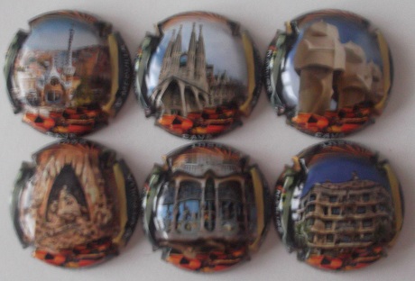 MERVILLA JUEGO 6 PLACAS V. 25959 A 25964