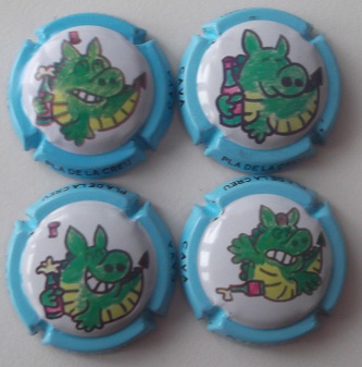 PLA DE LA CREU JUEGO 4 PLACAS V. 26001 A 26004