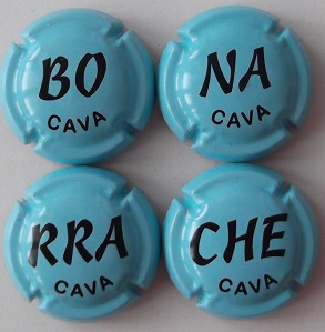 BONARRACHE JUEGO 4 PLACAS V. 18295 A 18298