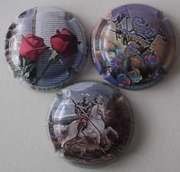 BARNILS JUEGO 3 PLACAS V. 28178-79-80 (SANT JORDI)