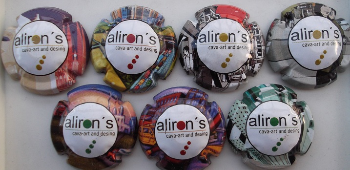 ALIRON'S JUEGO 7 PLACAS V. 11131 A 11137