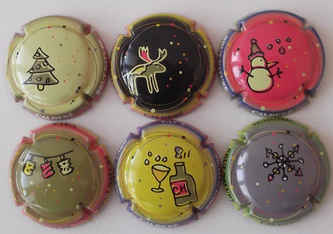 CALDERE JUEGO 6 PLACAS V. 23715 A 23720