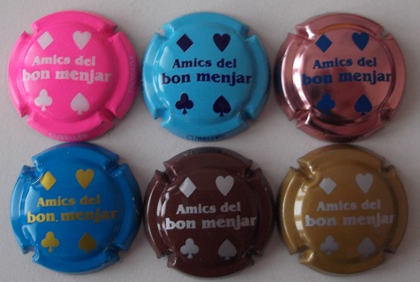 JUEGO DE 6 PIRULAS AMICS DEL BON MENJAR