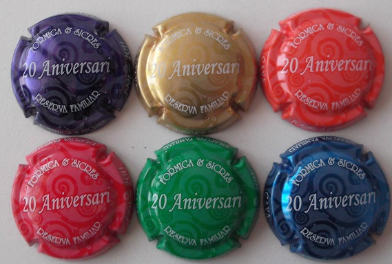 FORMIGA & SICRES JUEGO 6 PLACAS V. 22757 A 22762 (RESERVA FAMILIAR)