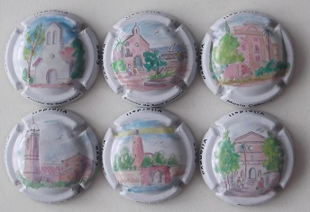VILARDELL JUEGO 6 PLACAS V. 26392 A 26397