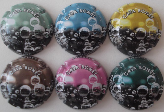 BONET & CABESTANY JUEGO 6 PLACAS X. 93883 A 93888