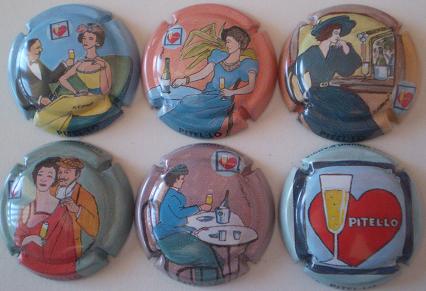 PITEL.LO JUEGO 6 PLACAS V. 8396 A 8402