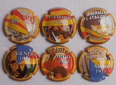 MON PAIS JUEGO 6 PLACAS V. 23917-9-24286-7-8-9
