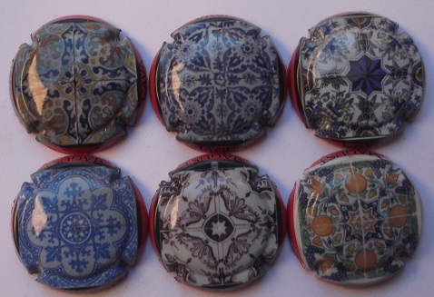 MAGUST JUEGO 6 PLACAS V. 31552 A 31557