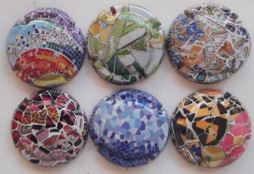 MARIA OLIVER PORTI JUEGO 6 PLACAS X. 136903 a 136909