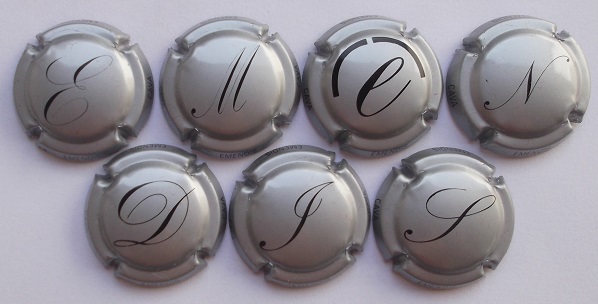 EMENDIS JUEGO 7 PLACAS V. 14473 A 14479 (FORA DE CATALEG)