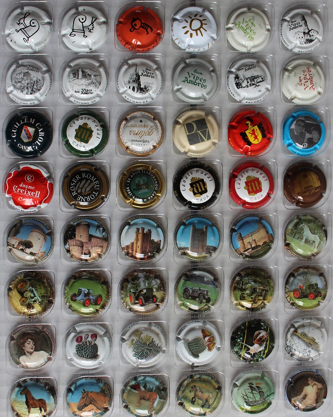 LOTE DE 48 PLACAS DE CAVA IDEAL CAMBIOS 1 (0.10 UNIDAD)