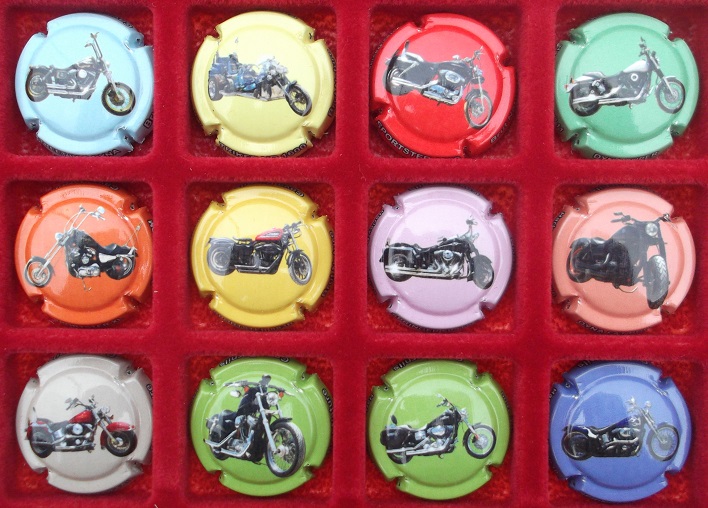 BARNILS JUEGO 12 PLACAS X. 116399, 116343 a 116353 (MOTOS)