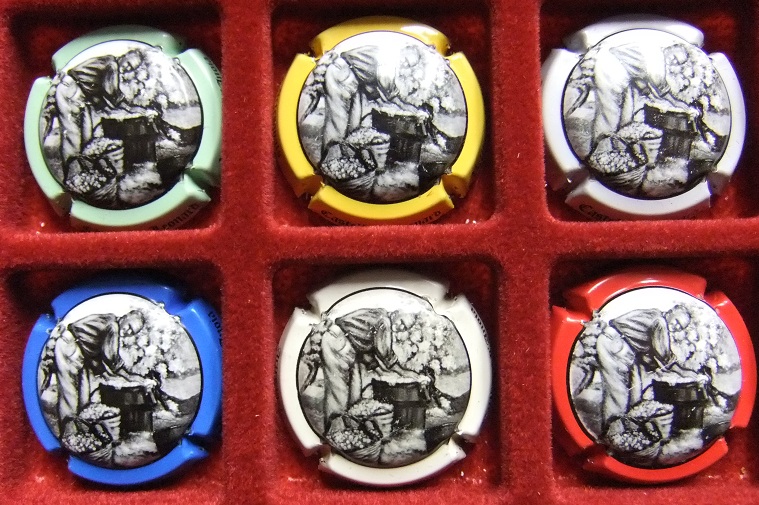 CASTELL DE LEONARD JUEGO 6 PLACAS V. 8069 A 8074