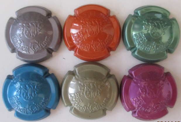 DUCAL OLIVER JUEGO 6 PLACAS X. 152108 A 152113