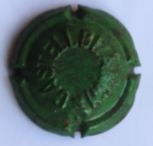 CASTELLBLANCH V. 1173 X. 06637 CREU OBERTA VERD CLAR
