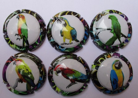 MONTECARO JUEGO 6 PLACAS X. 164603-4-6-7-8164683