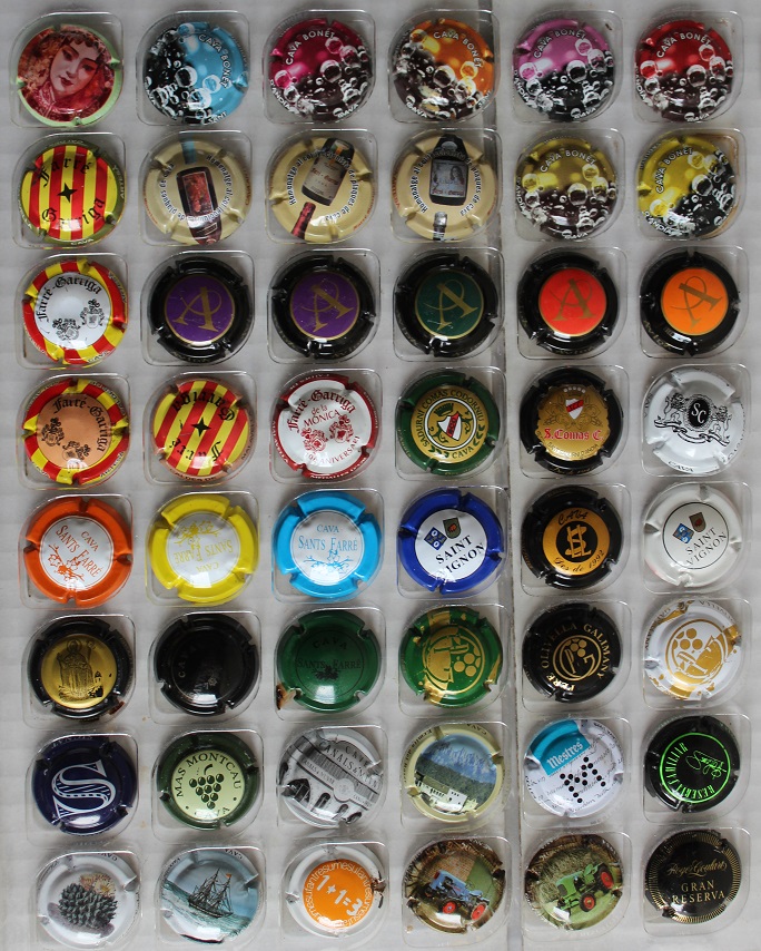 LOTE DE 48 PLACAS DE CAVA IDEAL CAMBIOS 16 (0.10 UNIDAD)