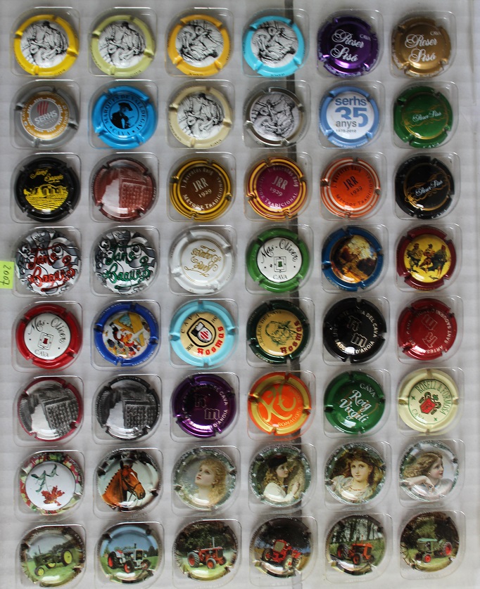 LOTE DE 48 PLACAS DE CAVA IDEAL CAMBIOS 19 (0.10 UNIDAD)