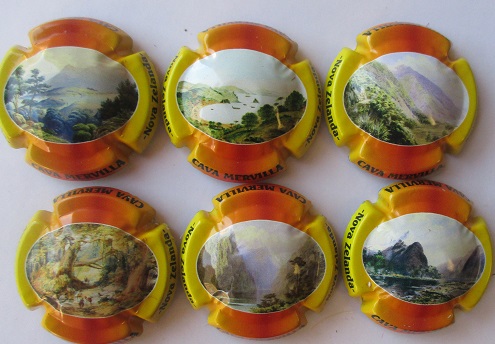 MERVILLA JUEGO 6 PLACAS X. 179252-3-4-5-6-8 (NOVA ZELANDA)