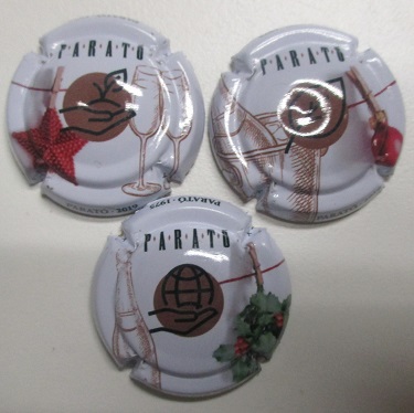 PARATO JOC 3 PLAQUES X. 182979-80-81 (2019)