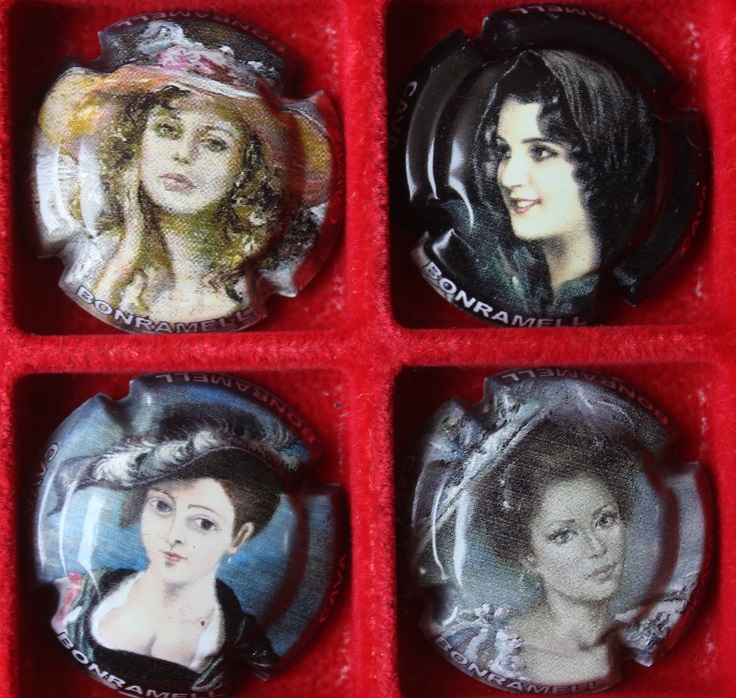 BONRAMELL JUEGO 4 PLACAS X. 113902-4-7-8