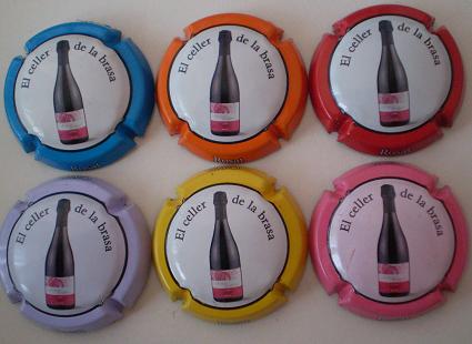 EL CELLER DE LA BRASA JUEGO 6 PLACAS V. 12719 A 12724 (ROSAT)
